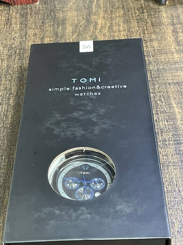 Tomi collection Cufflinks and Tie clip and watch 1