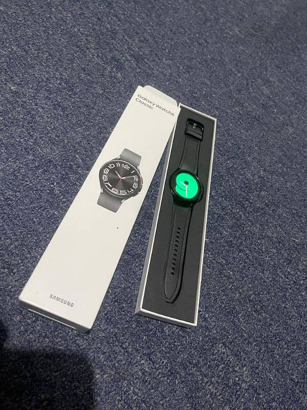 Samsung Galaxy watch 6 classic 47mm like new 10/10 4