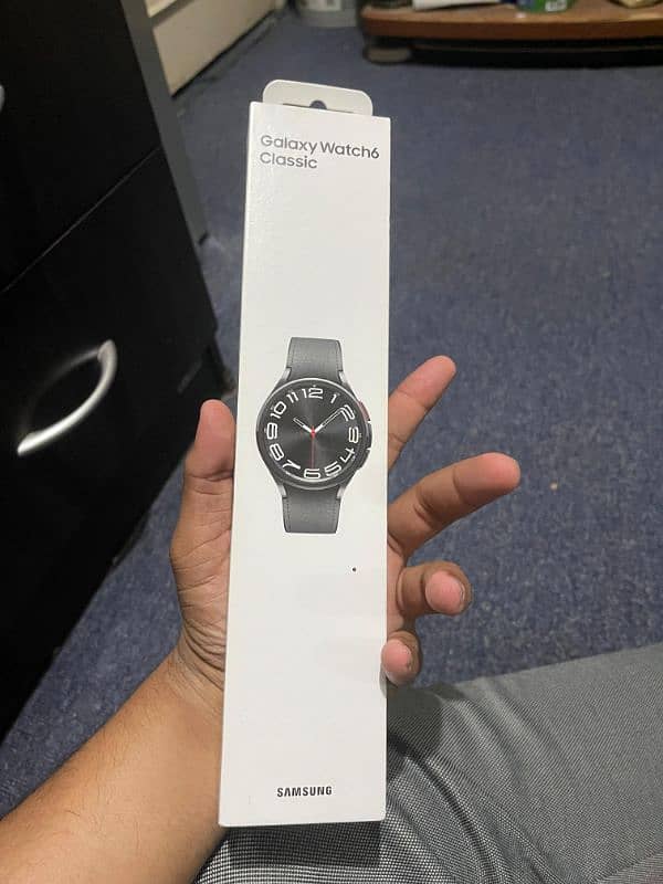 Samsung Galaxy watch 6 classic 47mm like new 10/10 6