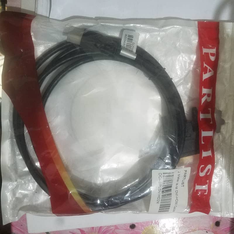 2 meters M-M DVI-HDMI Cable. O3244833221 3