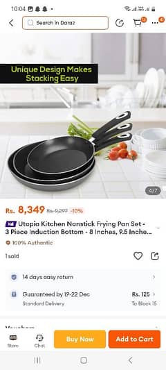 fryingpan imported quality 100% guarantee