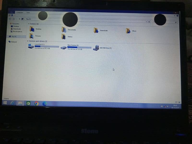 Stone laptops for sale RAM 4 mamory 250 good working 6