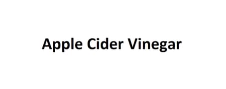 Apple Cider Vinegar