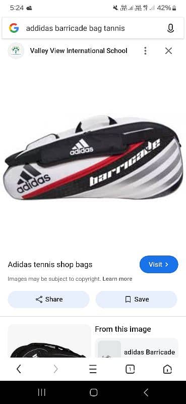 Bag for tannis badminton 9