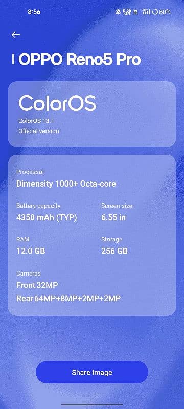 I want to sale Oppo reno5pro 5g and exchange possible with good phone 4