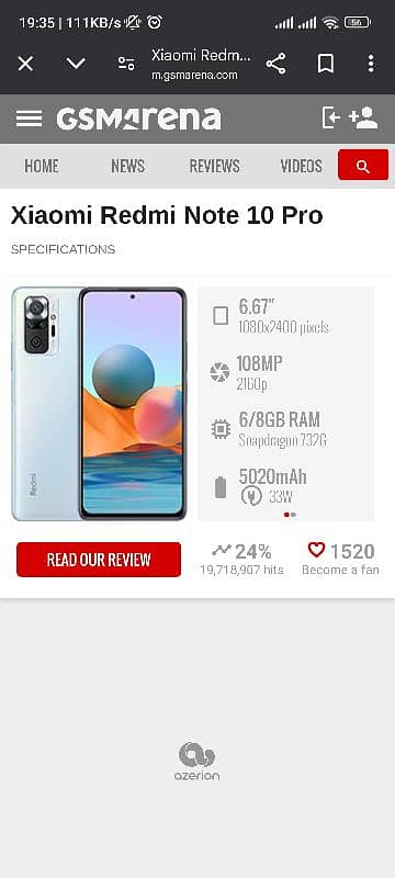 redmi note 10 pro 10/10 6/128 1000% no issue 6