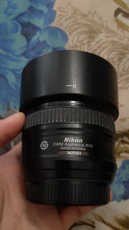 Nikon 50 mm 1.8g lens 2