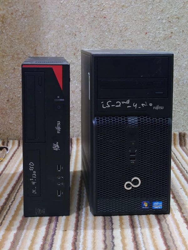 2 Fujitsu pc 3rd and 4th gen. 0