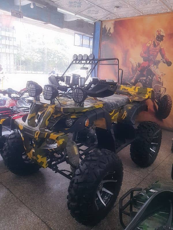 12 plus size 250cc atv quad 4 wheels delivery all Pakistan 1