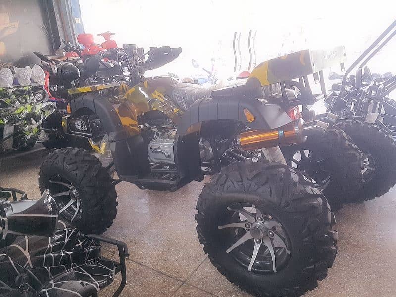 12 plus size 250cc atv quad 4 wheels delivery all Pakistan 3