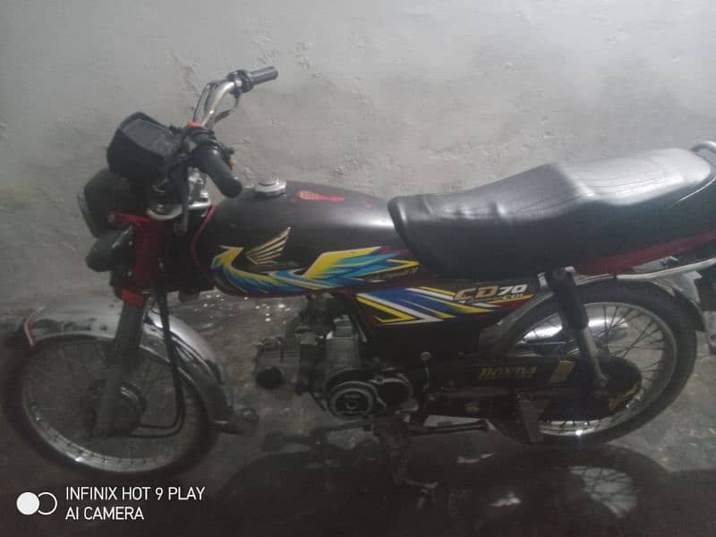 Honda 70 cc 21 model ha but 22 ka satikar ha baki total janman h 5