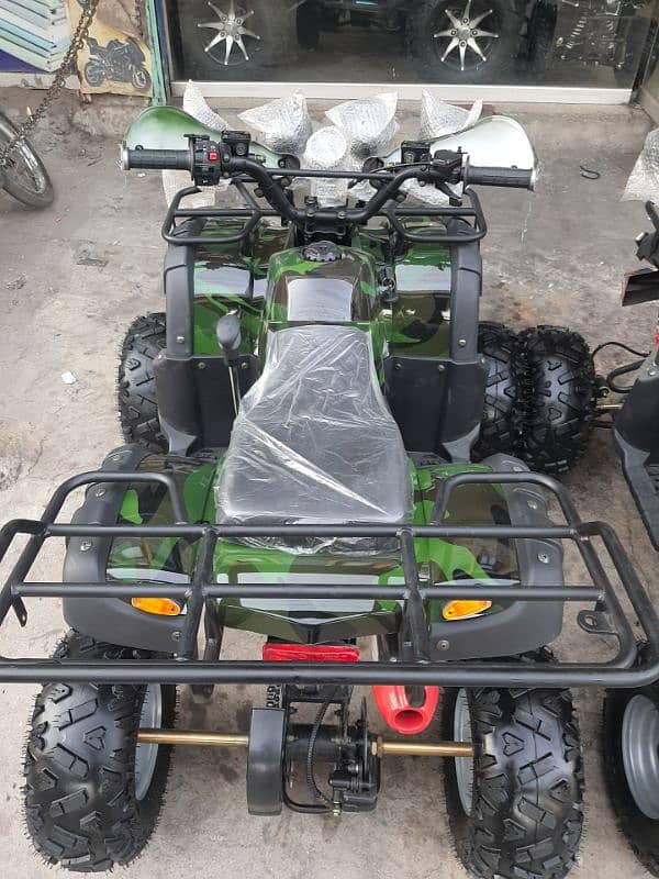 124cc brand new atv 4 wheels home delivery all Pakistan 4