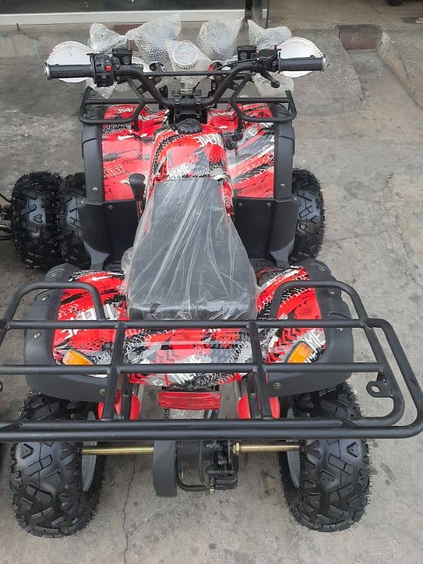 124cc brand new atv 4 wheels home delivery all Pakistan 5