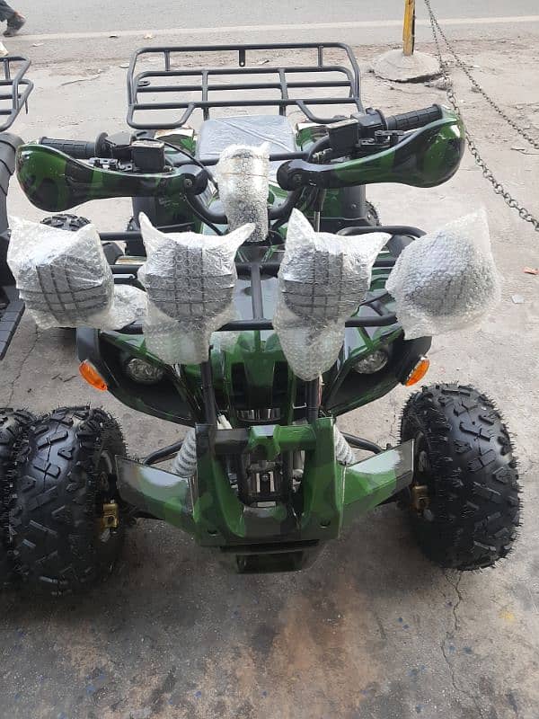 124cc brand new atv 4 wheels home delivery all Pakistan 8