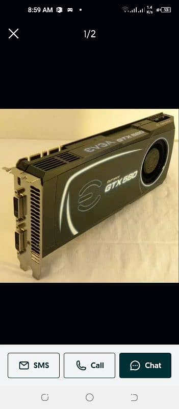 Nvidia GTX 580 3gb DDR5 384bit discount ho ja ga 0