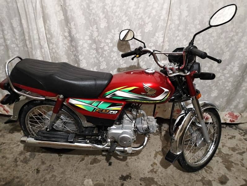 *Honda CD 70 Model 2022[TOTAL GENIUN]* 1