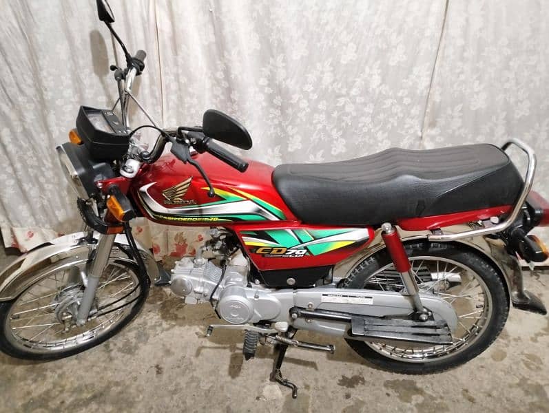 *Honda CD 70 Model 2022[TOTAL GENIUN]* 3