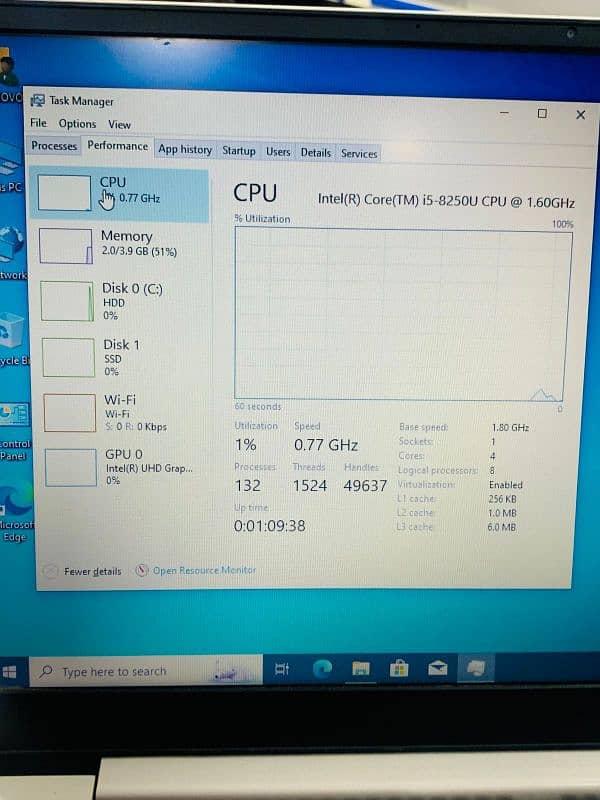 Core i5 8th generation 8/128+500 just in 55k 5