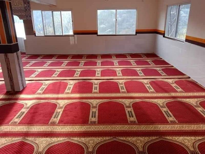 Masjid Carpet - Prayer Qaleen - Bulk Roll Available Discounted Price 5