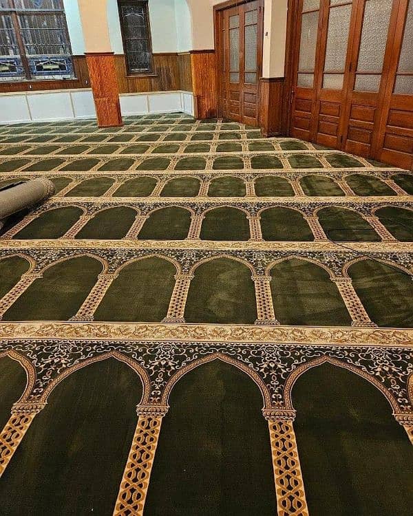 Masjid Carpet - Prayer Qaleen - Bulk Roll Available Discounted Price 13