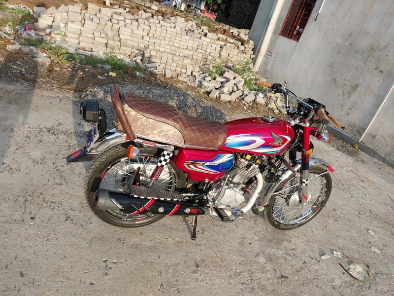 Honda cg 125 model 2022 Total Geniun 2