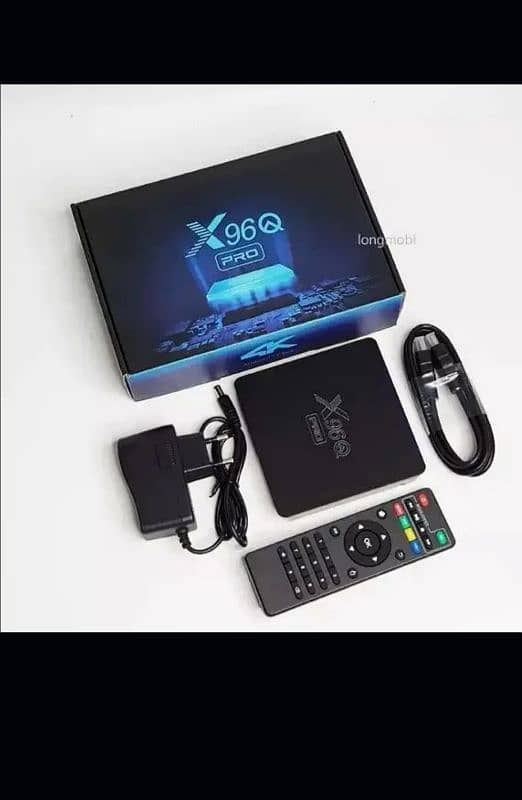 Android box just box open X96Q pro 2