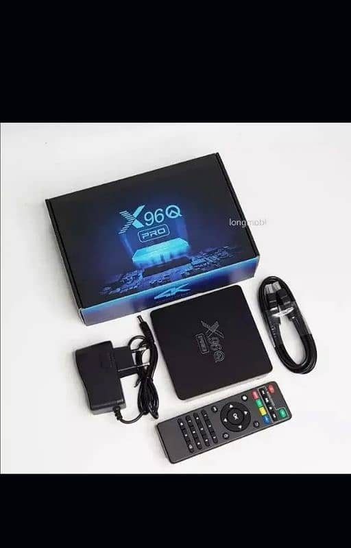 Android box just box open X96Q pro 3