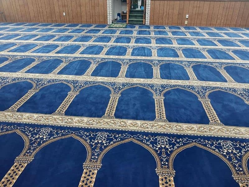 Masjid jay e Namz - Carpet Qaleen Masjid Prayer Carpet Available 14