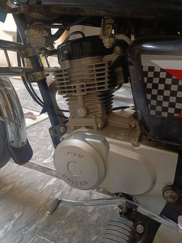 united 125cc 2024 model with double Saman 2