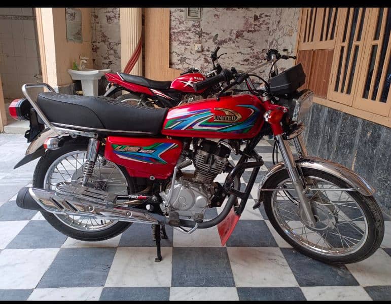 united 125cc 2024 model with double Saman 8