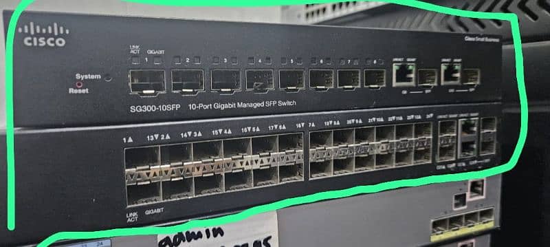 Cisco sg300-10 SFP 1