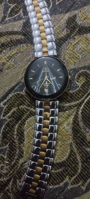 Swiss star Sapphire 3star watch for men. Imported from Saudia Arabia 1