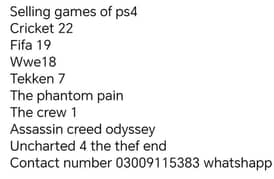 ps4 games