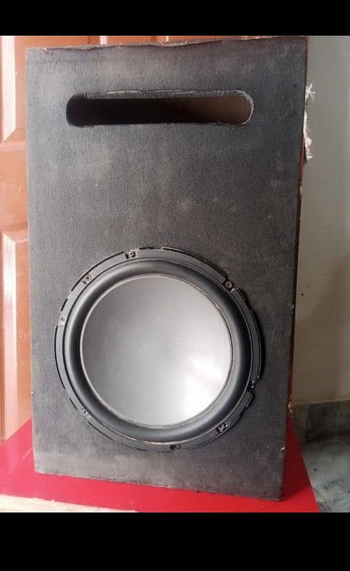 Centre speaker & subwoofer 6