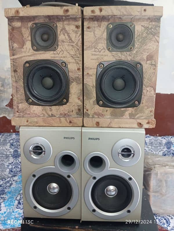 Centre speaker & subwoofer 10