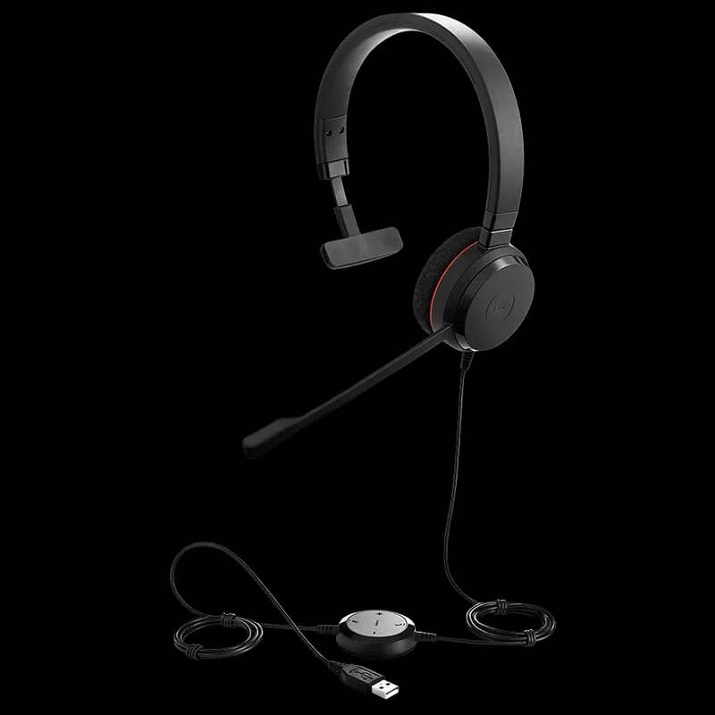 Jabra Evolve 20 with USB Type & Noice Cancellation Original 3