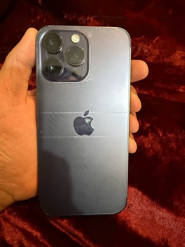 iphone 14pm 256gb F/U HK Non pta deep purple 9/10 condition B/H 89 1