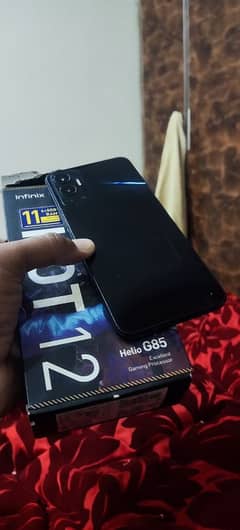 Infinix hot 12 6GB 128 GB full box 10 by 9%