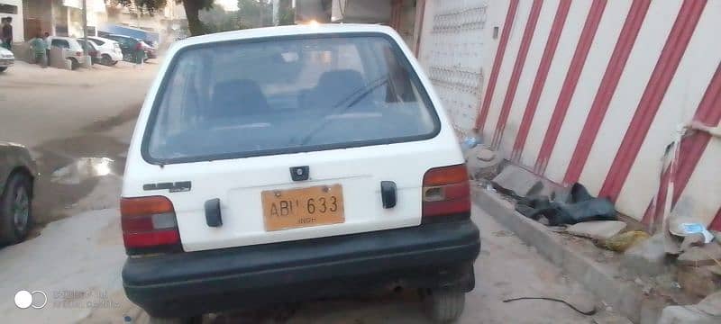 Suzuki Mehran VX 1998 B/B original condition 4