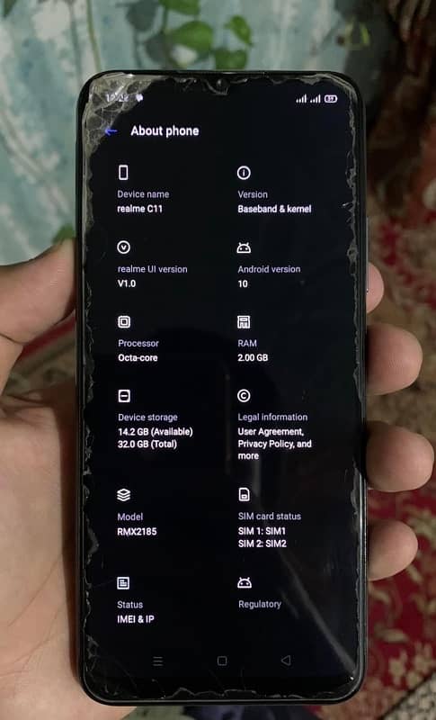 Realme C11 grey colour 4