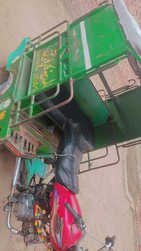 rikshaw in good running condition 100cc 3