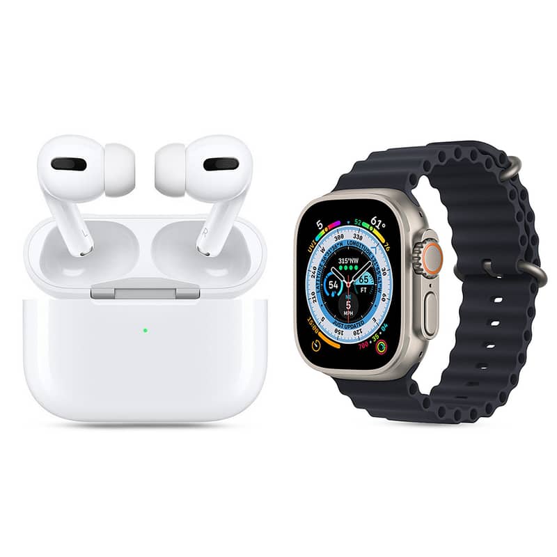 SMART WATCH With Airpod HK900 7+2 0