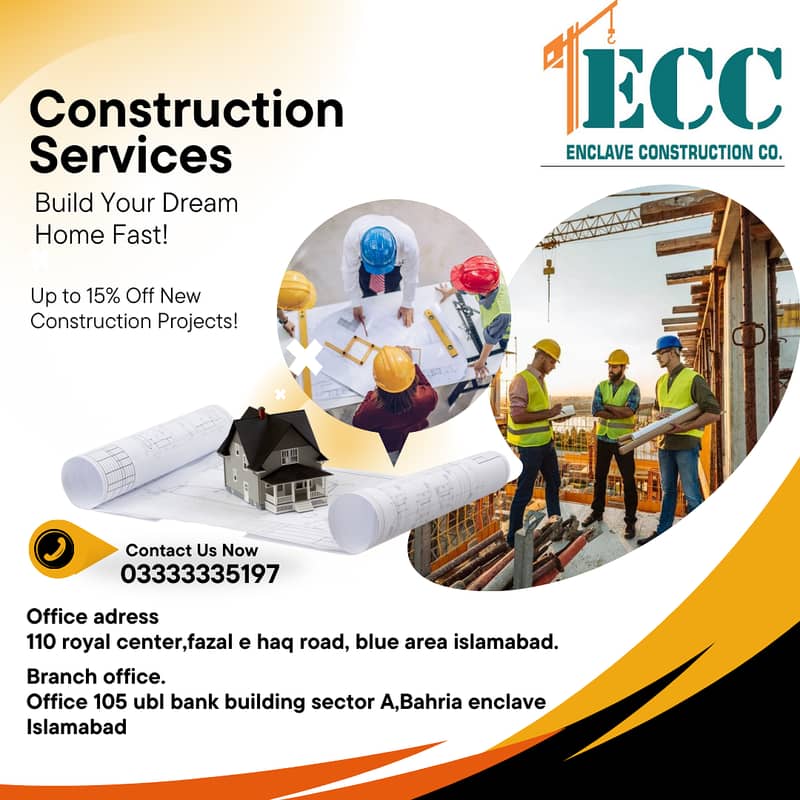 Renovations Services , Construction Building service ,Rawalpind ISB 0