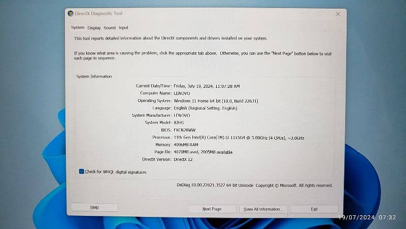 Core i3 11th gen lenovo 360 rotation touch laptop for sale 5