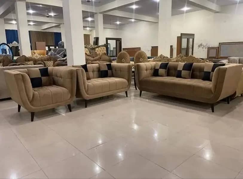 sofa set - L shape sofa - Wooden sofa - Velvet sofa - Luxury sofa 8