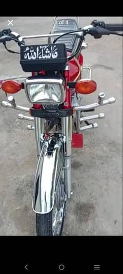 Honda 125 CG bike 19 model for sale