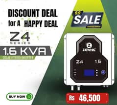 Solar Inverter , Ziewnic Z4 1.6kw Hybrid , Best Price In Karachi.