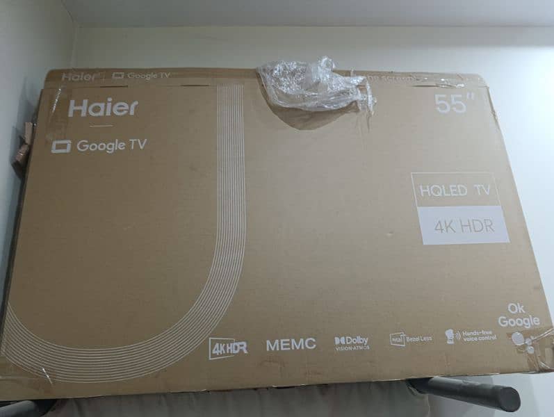 Haier 55" smart TV 0