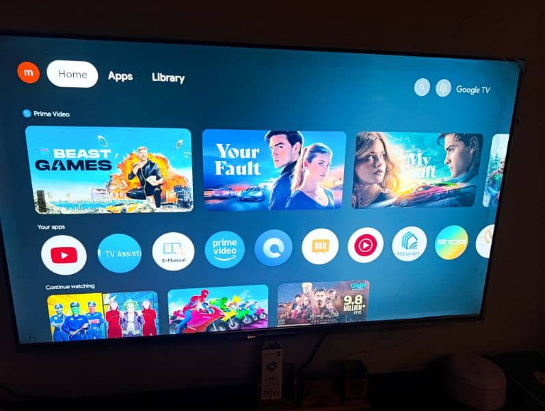 Haier 55" smart TV 2