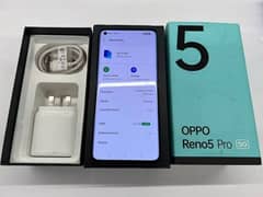 Oppo Reno 5 Pro-5G Full Box Official PTA 12/256